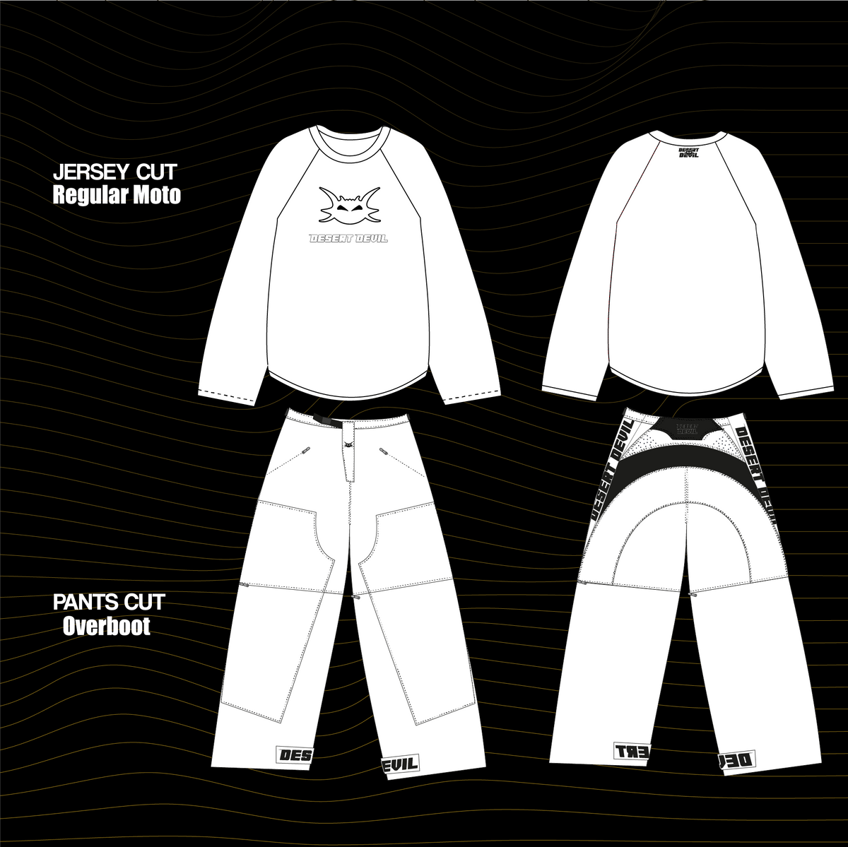 Full Custom MX Gear Set | Baggy Fit Jersey & Pants