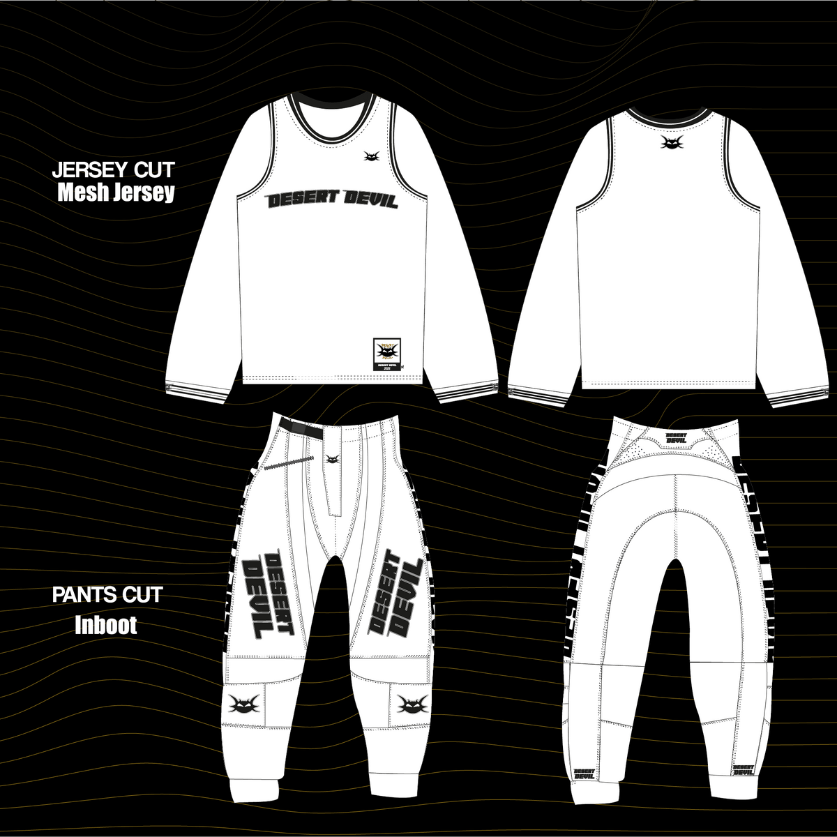 Full Custom MX Gear Set | Baggy Fit Jersey & Pants