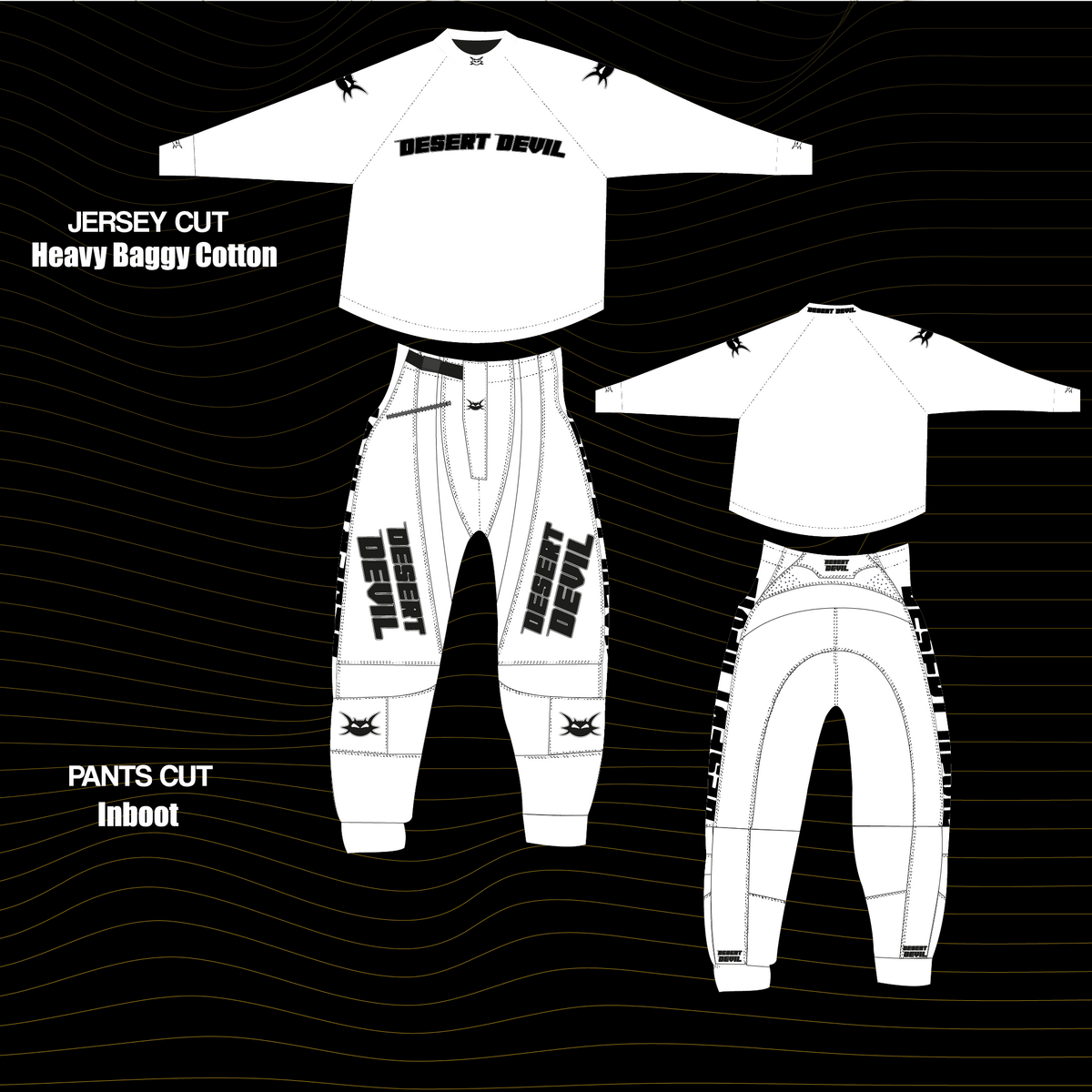 Full Custom MX Gear Set | Baggy Fit Jersey & Pants