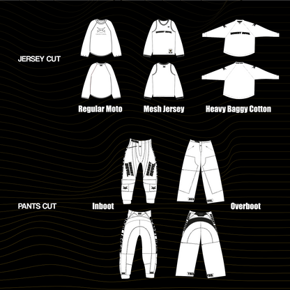 Full Custom MX Gear Set | Baggy Fit Jersey & Pants