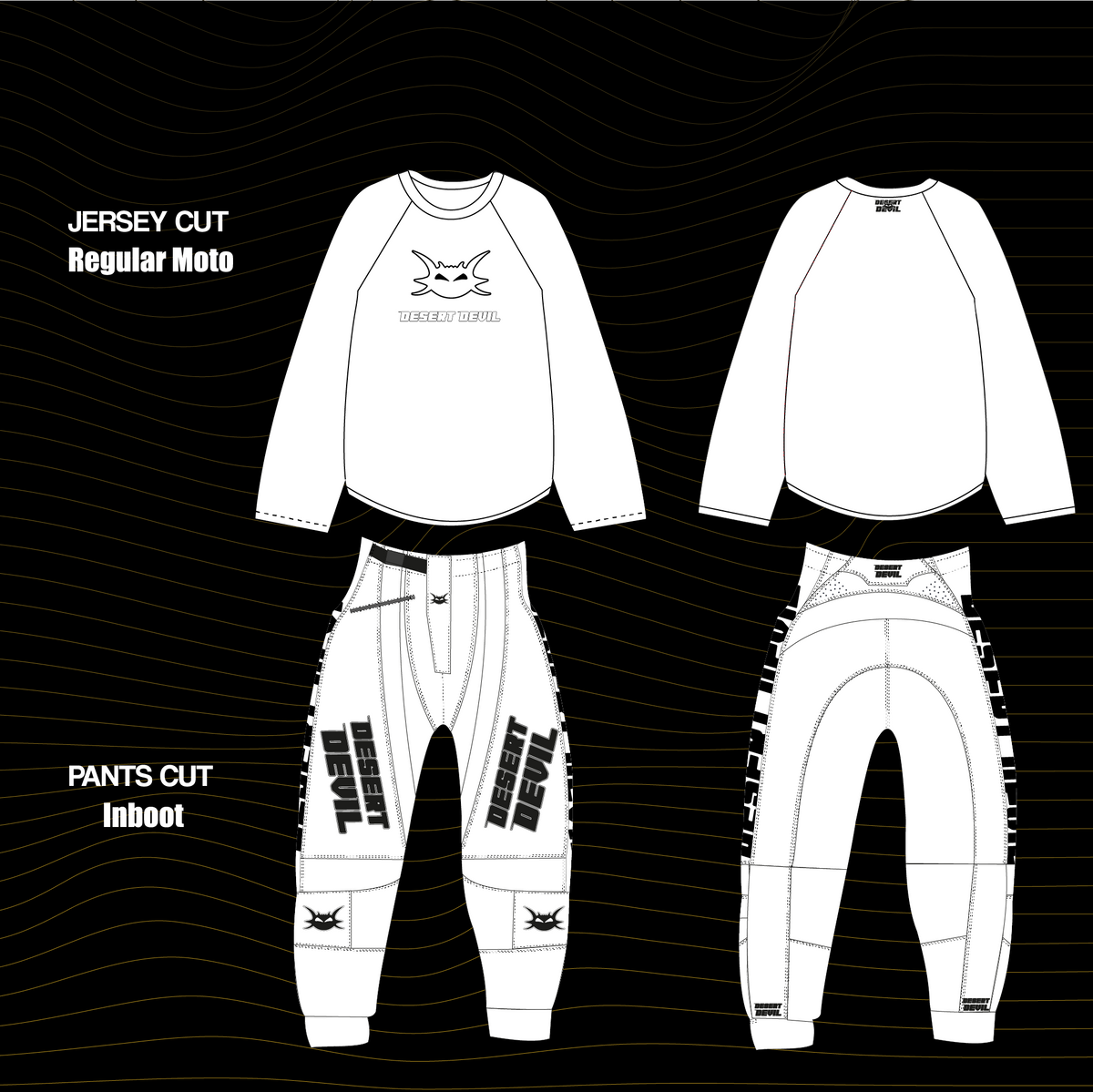 Full Custom MX Gear Set | Baggy Fit Jersey & Pants