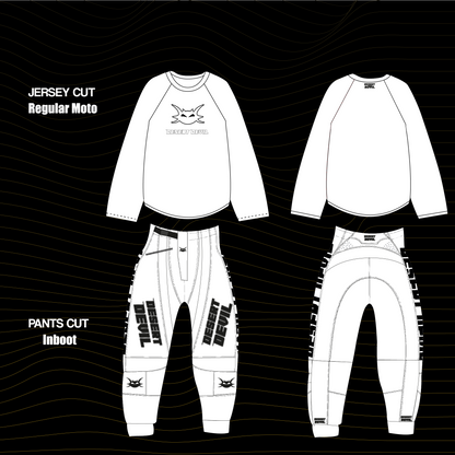 Full Custom MX Gear Set | Baggy Fit Jersey & Pants
