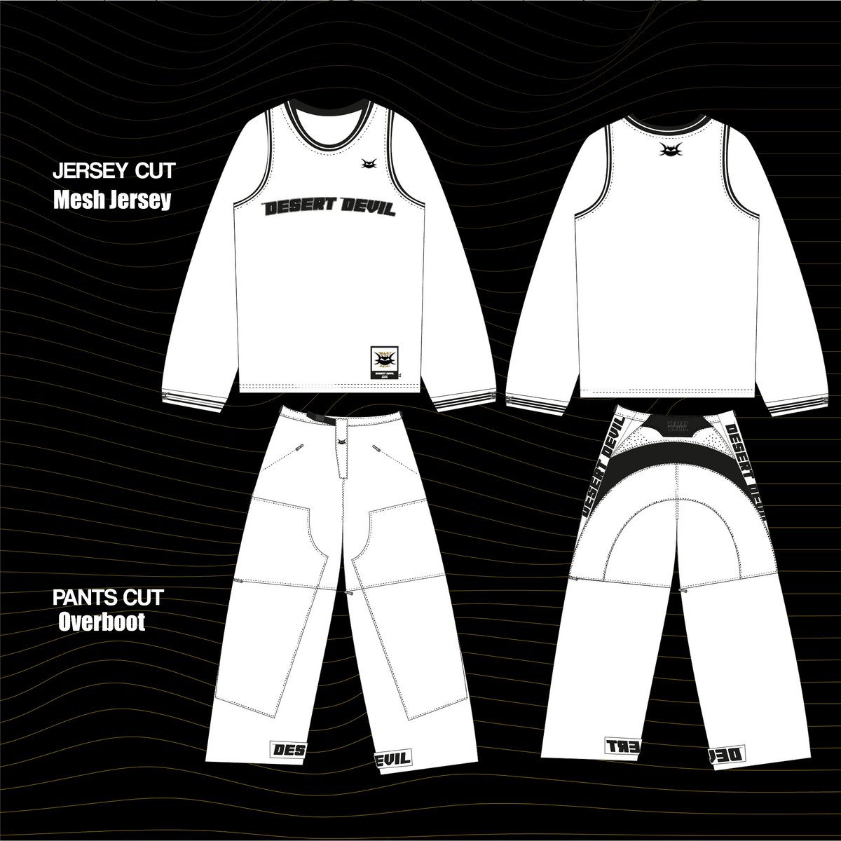 Full Custom MX Gear Set | Baggy Fit Jersey & Pants