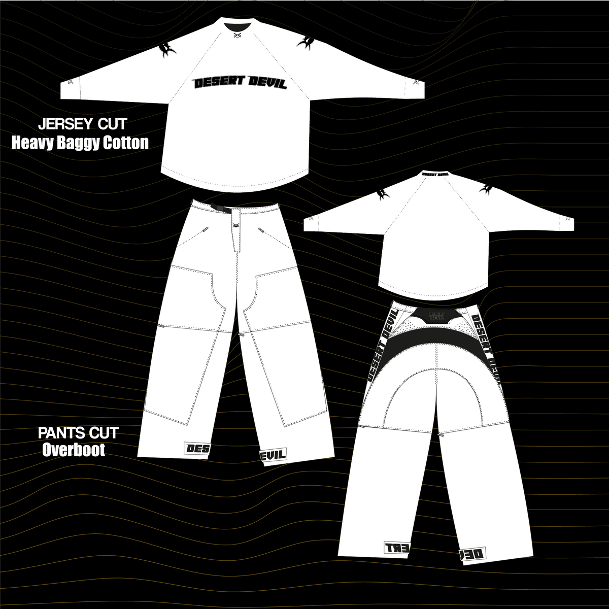 Full Custom MX Gear Set | Baggy Fit Jersey & Pants
